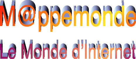 Mappemonde et Internet